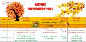 Semaine du 10 au 14 novembre
