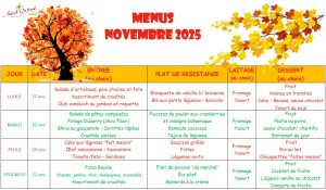 Semaine du 17 au 21 novembre