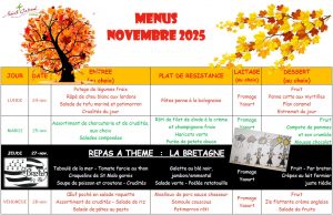 Semaine du 24 au 28 novembre